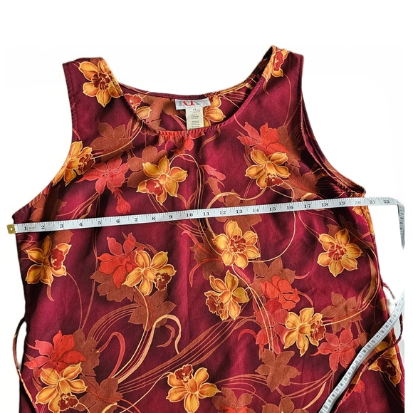 R&K Originals Vintage Y2K Sleeveless Floral Maxi Dress - Picture 11 of 15